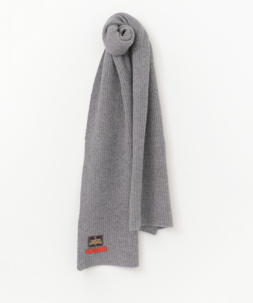 URBAN RESEARCH ROSSO MEN（アーバンリサーチロッソメン）の「ハミルトンラムズウールマフラー（マフラー・メンズ・オフホワイト/ブラック/グレー・FREE）」の3枚目の写真