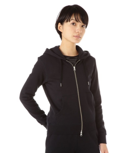 SUNSPEL(サンスペル)の「SUNSPEL / WOMEN’S COTTON LOOPBACK(Tシャツ/カットソー・レディース・ブラック/グレー・1/2)」の11枚目の写真