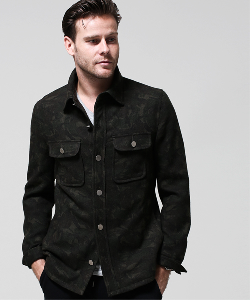 NANO universe(ナノユニバース)の「junhashimoto nano・universe/ ウールフラノ CPO(ブルゾン・メンズ・ブラック/グレー/ネイビー/レッド/ボルドー/その他1・X-LARGE/MEDIUM/LARGE/SMALL)」の12枚目の写真