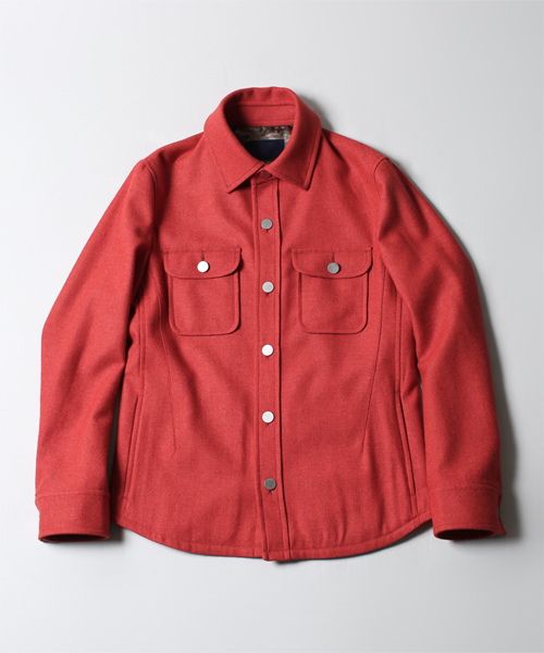 NANO universe(ナノユニバース)の「junhashimoto nano・universe/ ウールフラノ CPO(ブルゾン・メンズ・ブラック/グレー/ネイビー/レッド/ボルドー/その他1・X-LARGE/MEDIUM/LARGE/SMALL)」の20枚目の写真