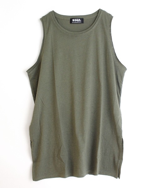 RNA（アールエヌエー）の「M1329 BIGタンクトップ（タンクトップ・レディース・ブラック/ベージュ/カーキ/ホワイト/オレンジ/グリーン・MEDIUM）」の4枚目の写真