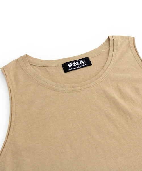 RNA（アールエヌエー）の「M1329 BIGタンクトップ（タンクトップ・レディース・ブラック/ベージュ/カーキ/ホワイト/オレンジ/グリーン・MEDIUM）」の13枚目の写真