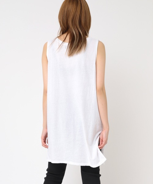 RNA（アールエヌエー）の「M1329 BIGタンクトップ（タンクトップ・レディース・ブラック/ベージュ/カーキ/ホワイト/オレンジ/グリーン・MEDIUM）」の20枚目の写真