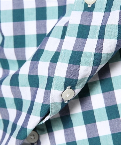 CIAOPANIC（チャオパニック）の「【Ciaopanic】ギンガムチェックシャツLS（シャツ/ブラウス・メンズ・ブラック/ネイビー/ワインレッド・MEDIUM/LARGE）」の5枚目の写真