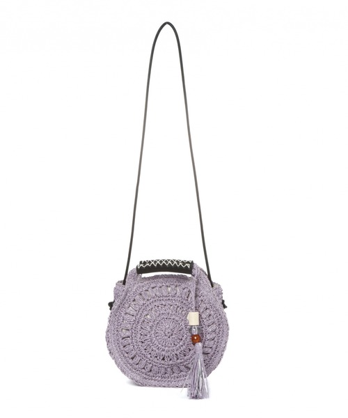 niko and...（ニコアンド）の「オリジナルラウンド2WAYトートバッグ（トートバッグ・レディース・グレー/グリーン/ナチュラル/パープル/キャメル・0）」の4枚目の写真