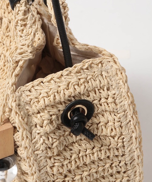 niko and...（ニコアンド）の「オリジナルラウンド2WAYトートバッグ（トートバッグ・レディース・グレー/グリーン/ナチュラル/パープル/キャメル・0）」の12枚目の写真