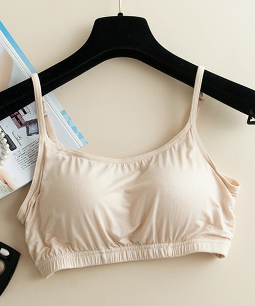 Lace Ladies(レースレディース)の「ノンワイヤーカップ付きブラジャー(ナイトブラ・レディース・ホワイト/ベージュ/グレー/ブラック・M/XXL/XL/L/S)」の4枚目の写真