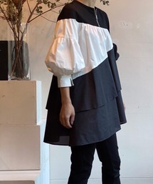 FLUMOR（フラマー）の「ラッフルデザインブラウス（シャツ/ブラウス 