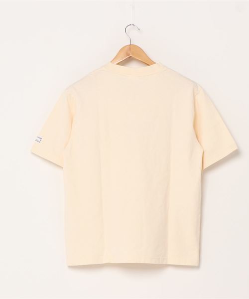 MONT KEMMEL(モンケメル)の「∴【 MONT KEMMEL / モンケメル 】SS EMBROIDELY TEE 刺繍 ロゴ Tシャツ(Tシャツ/カットソー・メンズ・チャコールグレー/ブルー/アイボリー・38/36/40)」の4枚目の写真