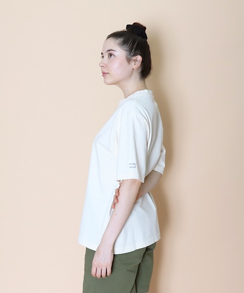 MONT KEMMEL(モンケメル)の「∴【 MONT KEMMEL / モンケメル 】SS EMBROIDELY TEE 刺繍 ロゴ Tシャツ(Tシャツ/カットソー・メンズ・チャコールグレー/ブルー/アイボリー・38/36/40)」の11枚目の写真