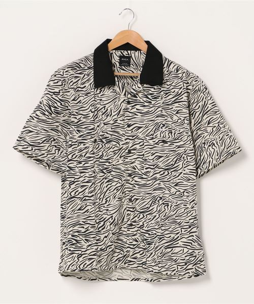 RVCA（ルーカ）の「【RVCA/ルーカ】RESTLESS BOXFIT SHIRT（シャツ/ブラウス・メンズ・グレー系その他/ホワイト系その他/ベージュ系その他・SMALL/LARGE/MEDIUM）」の2枚目の写真