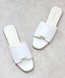 Liberty Doll / セパレースクエアフラットサンダル(4020) ワンマイルサンダル スライドサンダル