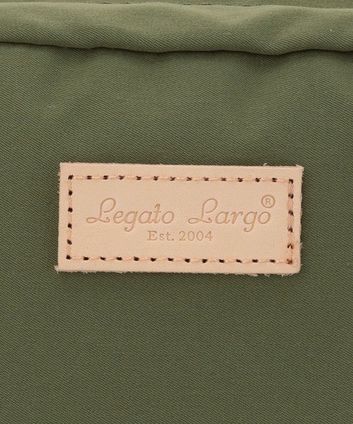 Legato Largo(レガートラルゴ)の「【Legato Largo(レガート ラルゴ)】はっ水加工ショルダーバッグ(ショルダーバッグ・レディース・ネイビー/オレンジ/カーキ/ベージュ/ブラック・フリー)」の14枚目の写真