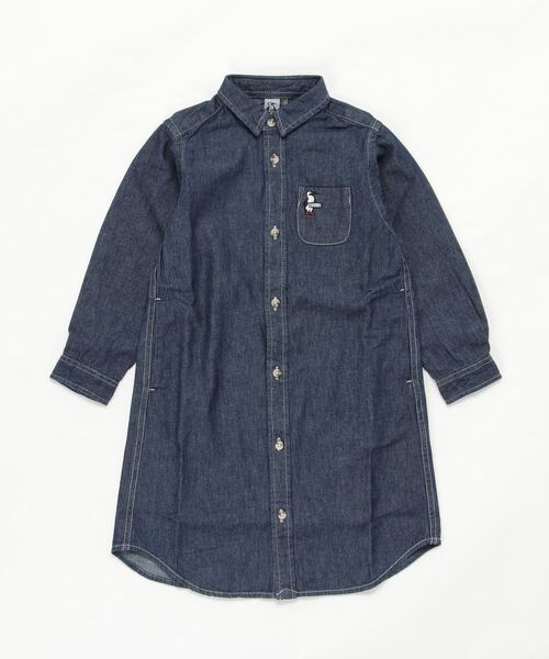 Chums チャムス の Chums チャムス Kids Denim Shirts One Piece キッズ デニムシャツワンピース シャツ ワンピース Wear
