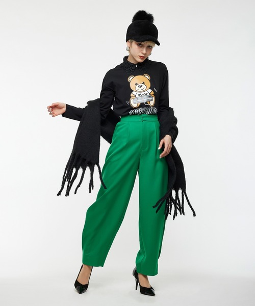 Narcissus(ナルシス)の「【Narcissusオリジナル】コクーンパンツ(その他パンツ・レディース・ブラック/グリーン・FREE)」の1枚目の写真