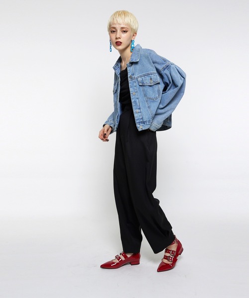 Narcissus(ナルシス)の「【Narcissusオリジナル】コクーンパンツ(その他パンツ・レディース・ブラック/グリーン・FREE)」の5枚目の写真