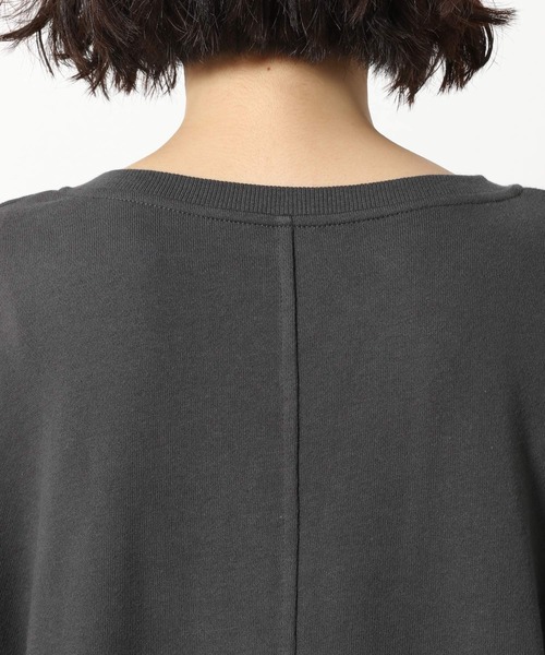 LAKOLE（ラコレ）の「センターシームスウェットマキシワンピース / LAKOLE（ワンピース・レディース・ダークグレー/モカ/ベージュ/カーキ/ライトグリーン/ブラック/ナチュラル・SMALL/MEDIUM）」の20枚目の写真