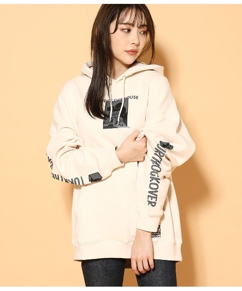 JUNRED(ジュンレッド)の「BRIDGE SHIP HOUSExJUNRed コラボパーカー(パーカー・メンズ・ブラック/オフホワイト/サックスブルー/ピンク系その他・M/L)」の2枚目の写真