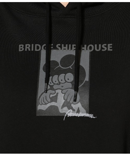 JUNRED(ジュンレッド)の「BRIDGE SHIP HOUSExJUNRed コラボパーカー(パーカー・メンズ・ブラック/オフホワイト/サックスブルー/ピンク系その他・M/L)」の17枚目の写真