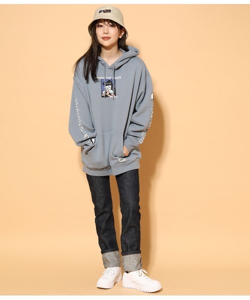 JUNRED(ジュンレッド)の「BRIDGE SHIP HOUSExJUNRed コラボパーカー(パーカー・メンズ・ブラック/オフホワイト/サックスブルー/ピンク系その他・M/L)」の21枚目の写真