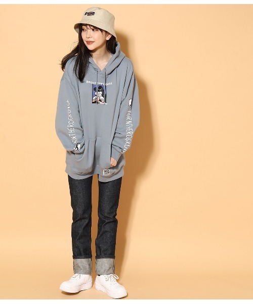 JUNRED(ジュンレッド)の「BRIDGE SHIP HOUSExJUNRed コラボパーカー(パーカー・メンズ・ブラック/オフホワイト/サックスブルー/ピンク系その他・M/L)」の22枚目の写真