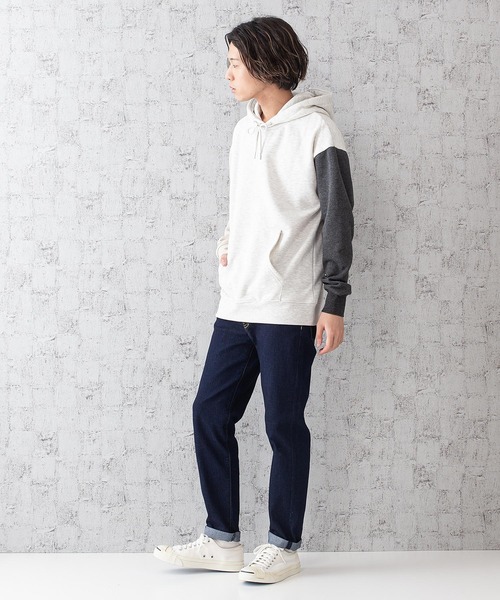UNIIT(ユニット)の「【UNIIT】ヘビーウェイトビッグパーカー オーバーサイズ/ビッグシルエット ヘビーオンス(パーカー・メンズ・ホワイト/ブラック/ブラウン/ピンク/アイボリー/杢グレー・MEDIUM/LARGE/X-LARGE)」の10枚目の写真