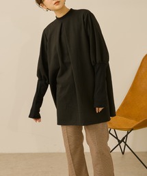 バックプリーツポンチチュニック/【WEB/EC限定商品】