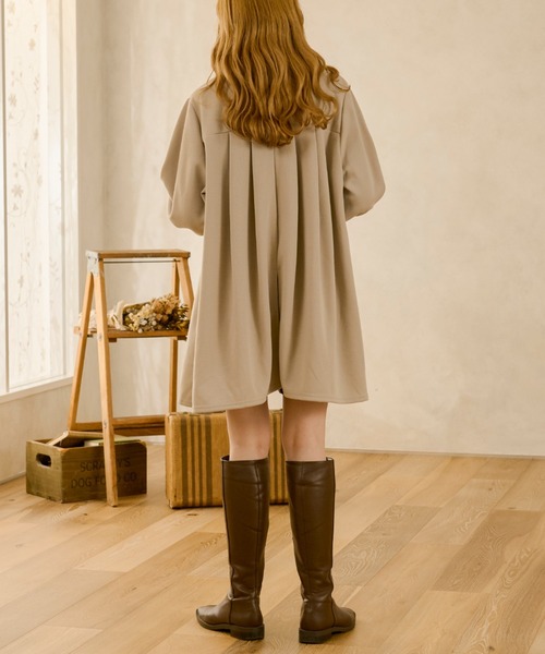 Ambre Neige（アンブルネージュ）の「バックプリーツポンチチュニック／【WEB/EC限定商品】（Tシャツ/カットソー・レディース・ブラック/グレー系その他/ブラウン系その他・FREE）」の16枚目の写真