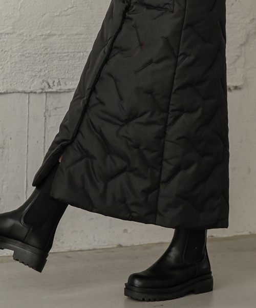 SUGAR BISKET（シュガービスケット）の「キルティングラップスカート（スカート・レディース・ブラック・M/L/XL/XXL）」の8枚目の写真