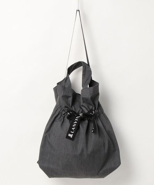 Bleu ランバンオンブルー のファッション Lanvin エコバッグ エコバッグ サブバッグ Lanvin バッグ En En サリー