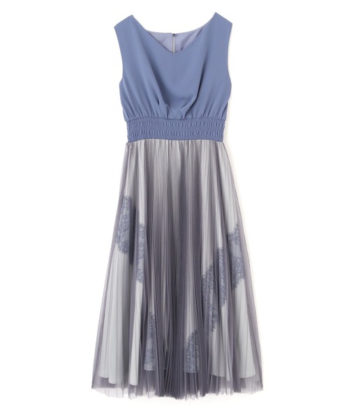 PROPORTION BODY DRESSING プリーツチュールドレス　ブルー 楽天市場】【SALE／50%OFF】＜Lou Lou Fee＞プリーツチュール