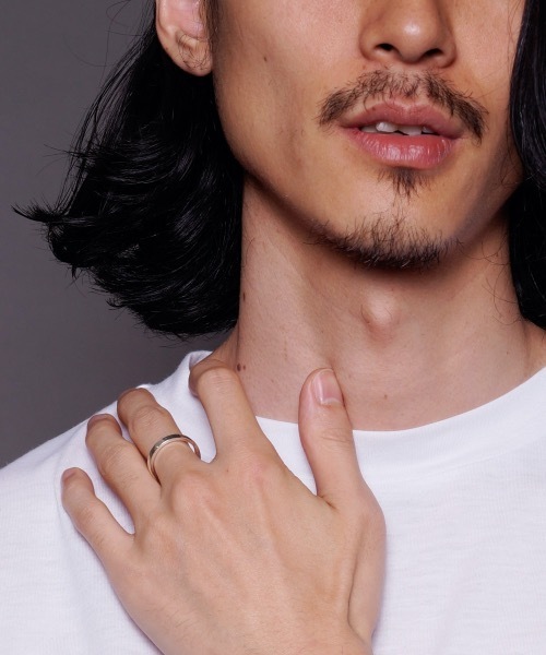 Genri（ゲンリ）の「Genri/【Goofy】PLAIN RING（リング・メンズ・シルバー・11号/9号/13号/5号/17号/19号/7号）」の6枚目の写真