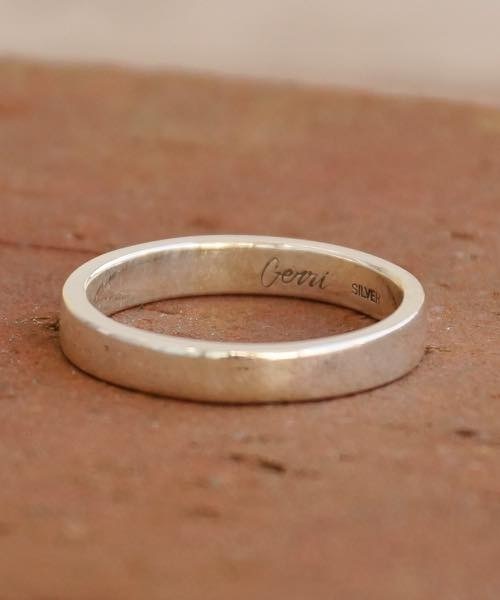Genri（ゲンリ）の「Genri/【Goofy】PLAIN RING（リング・メンズ・シルバー・11号/9号/13号/5号/17号/19号/7号）」の2枚目の写真