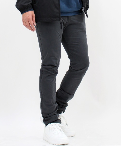 セール コットンピーチ ストレッチ チノ テーパードパンツ Chi Shaped チノパンツ Diesel ディーゼル のファッション通販 Zozotown