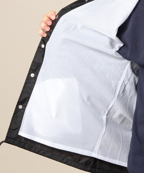 BEAUTY&YOUTH UNITED ARROWS（ビューティーアンドユースユナイテッドアローズ）の「＜STUSSY for BY＞ COACH JACKET/コーチジャケット ◆（ナイロンジャケット・メンズ・ブラック/ネイビー・MEDIUM/SMALL/LARGE）」の4枚目の写真