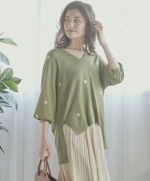 LIPSTAR | 星柄ニットプルオーバー(ニット/セーター)