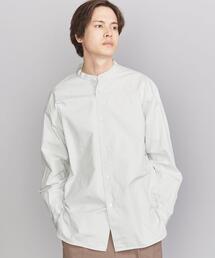 BEAUTY&YOUTH UNITED ARROWS | BY バイオダンプ バンドカラー ワイドフォルム シャツ(シャツ/ブラウス)