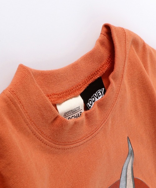 RADCHAP（ラッドチャップ）の「【LOONEY TUNES】半袖Tシャツ（Tシャツ/カットソー・キッズ・チャコールグレー/オレンジ・110cm/130cm/120cm/100cm/140cm）」の10枚目の写真