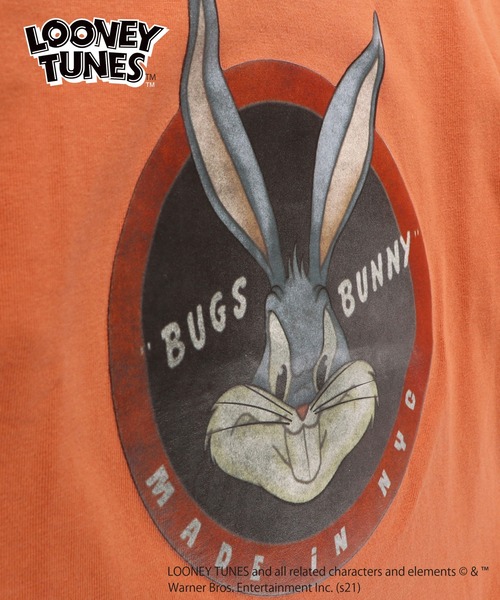RADCHAP（ラッドチャップ）の「【LOONEY TUNES】半袖Tシャツ（Tシャツ/カットソー・キッズ・チャコールグレー/オレンジ・110cm/130cm/120cm/100cm/140cm）」の6枚目の写真