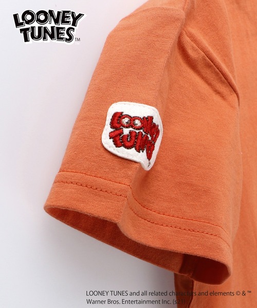 RADCHAP（ラッドチャップ）の「【LOONEY TUNES】半袖Tシャツ（Tシャツ/カットソー・キッズ・チャコールグレー/オレンジ・110cm/130cm/120cm/100cm/140cm）」の4枚目の写真