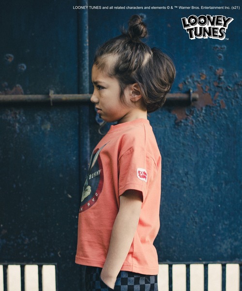 RADCHAP（ラッドチャップ）の「【LOONEY TUNES】半袖Tシャツ（Tシャツ/カットソー・キッズ・チャコールグレー/オレンジ・110cm/130cm/120cm/100cm/140cm）」の7枚目の写真
