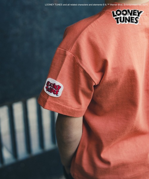 RADCHAP（ラッドチャップ）の「【LOONEY TUNES】半袖Tシャツ（Tシャツ/カットソー・キッズ・チャコールグレー/オレンジ・110cm/130cm/120cm/100cm/140cm）」の9枚目の写真