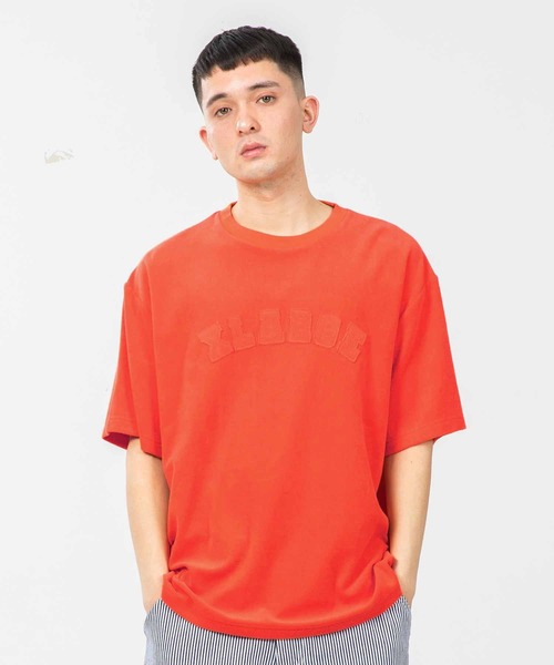 XLARGE（エクストララージ）の「S/S PILE TEE（Tシャツ/カットソー・メンズ・パープル/グレー/ネイビー/オレンジ・M/S/XL/L）」の4枚目の写真