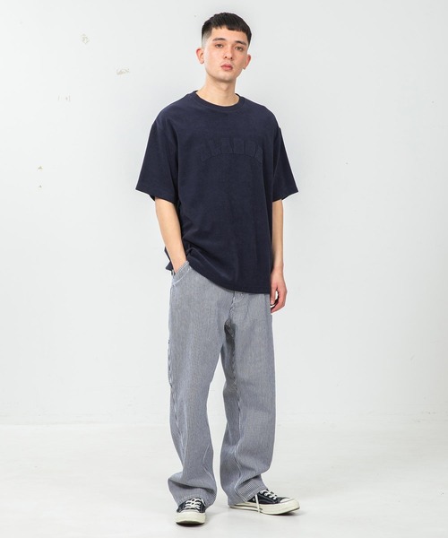 XLARGE（エクストララージ）の「S/S PILE TEE（Tシャツ/カットソー・メンズ・パープル/グレー/ネイビー/オレンジ・M/S/XL/L）」の19枚目の写真