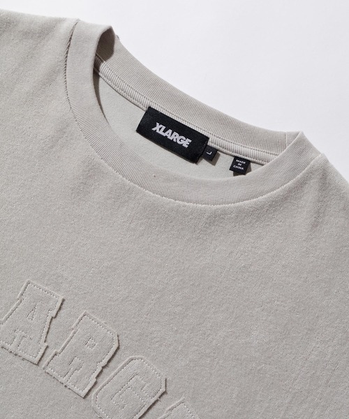 XLARGE（エクストララージ）の「S/S PILE TEE（Tシャツ/カットソー・メンズ・パープル/グレー/ネイビー/オレンジ・M/S/XL/L）」の16枚目の写真