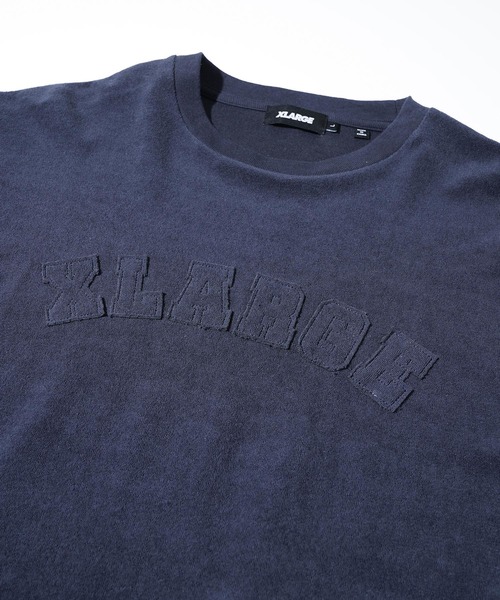 XLARGE（エクストララージ）の「S/S PILE TEE（Tシャツ/カットソー・メンズ・パープル/グレー/ネイビー/オレンジ・M/S/XL/L）」の6枚目の写真