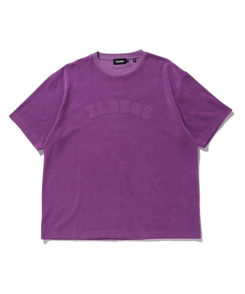 XLARGE（エクストララージ）の「S/S PILE TEE（Tシャツ/カットソー・メンズ・パープル/グレー/ネイビー/オレンジ・M/S/XL/L）」の8枚目の写真