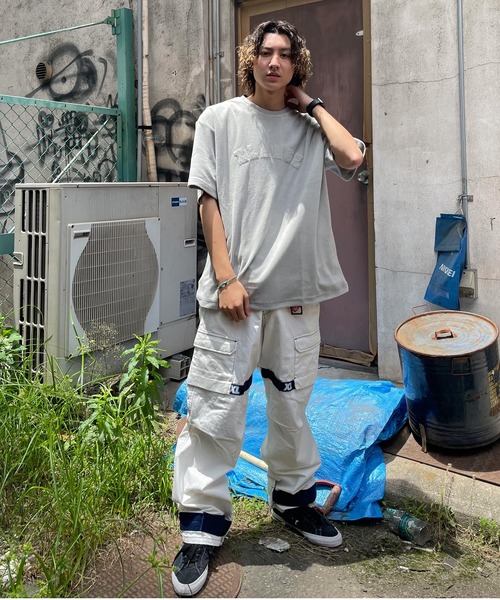 XLARGE（エクストララージ）の「S/S PILE TEE（Tシャツ/カットソー・メンズ・パープル/グレー/ネイビー/オレンジ・M/S/XL/L）」の22枚目の写真