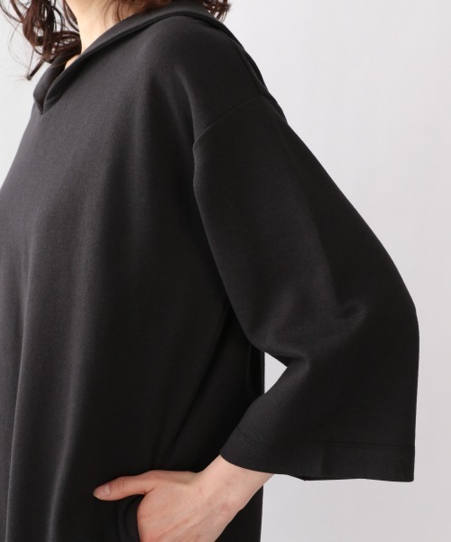 LOWRYS FARM（ローリーズファーム）の「セーラーエリワンピース　940428（ワンピース・レディース・ブルー/アイボリー/ブラック・FREE）」の4枚目の写真