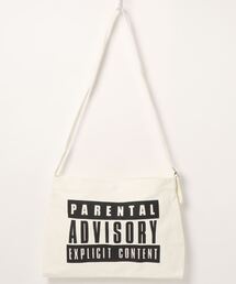 【 PARENTAL ADVISORY / ペアレンタル アドヴィザリー 】 BIGロゴ ショルダー バッグ